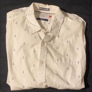 Long Sleeve Button Down Casual Dress Shirt